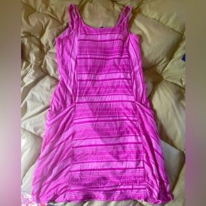 Athleta swim cover up dress large